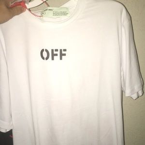 Off white tee never worn